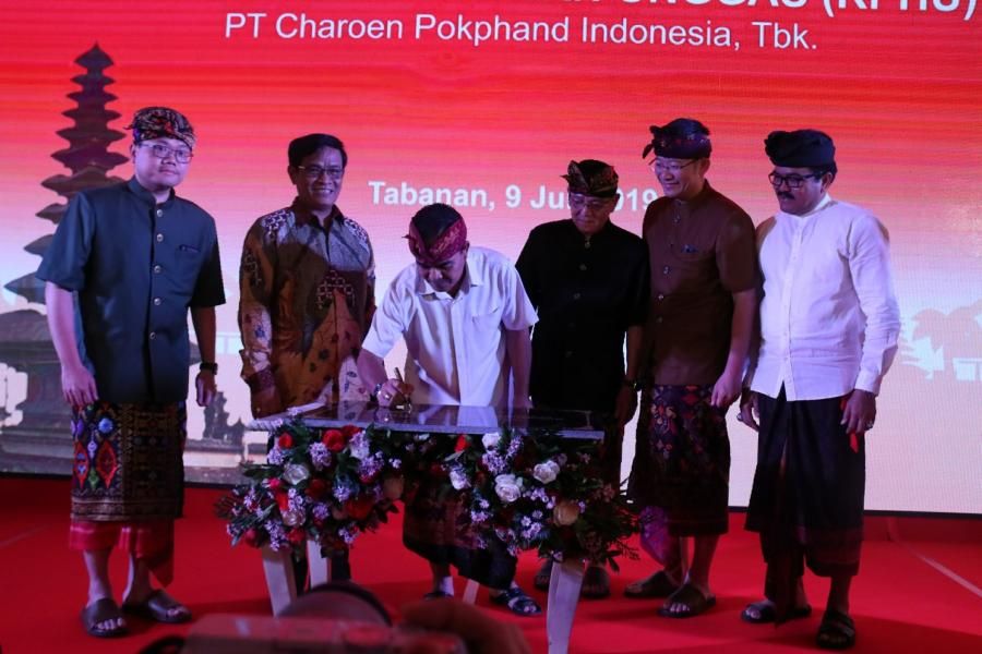podiumnews.com-Siapkan Ayam ASUH , Pemprov Bali Apresiasi Hadirnya RPHU di Tabanan